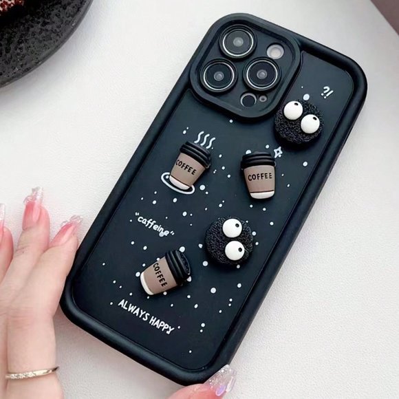 iPhone 15 Case iPhone 14 Case iPhone 13 Case iPhone 12 Case, 3D Coffee case - Picture 3 of 3